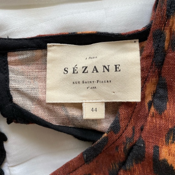 Leopard Print Ruffle Top - Picture 7 of 7